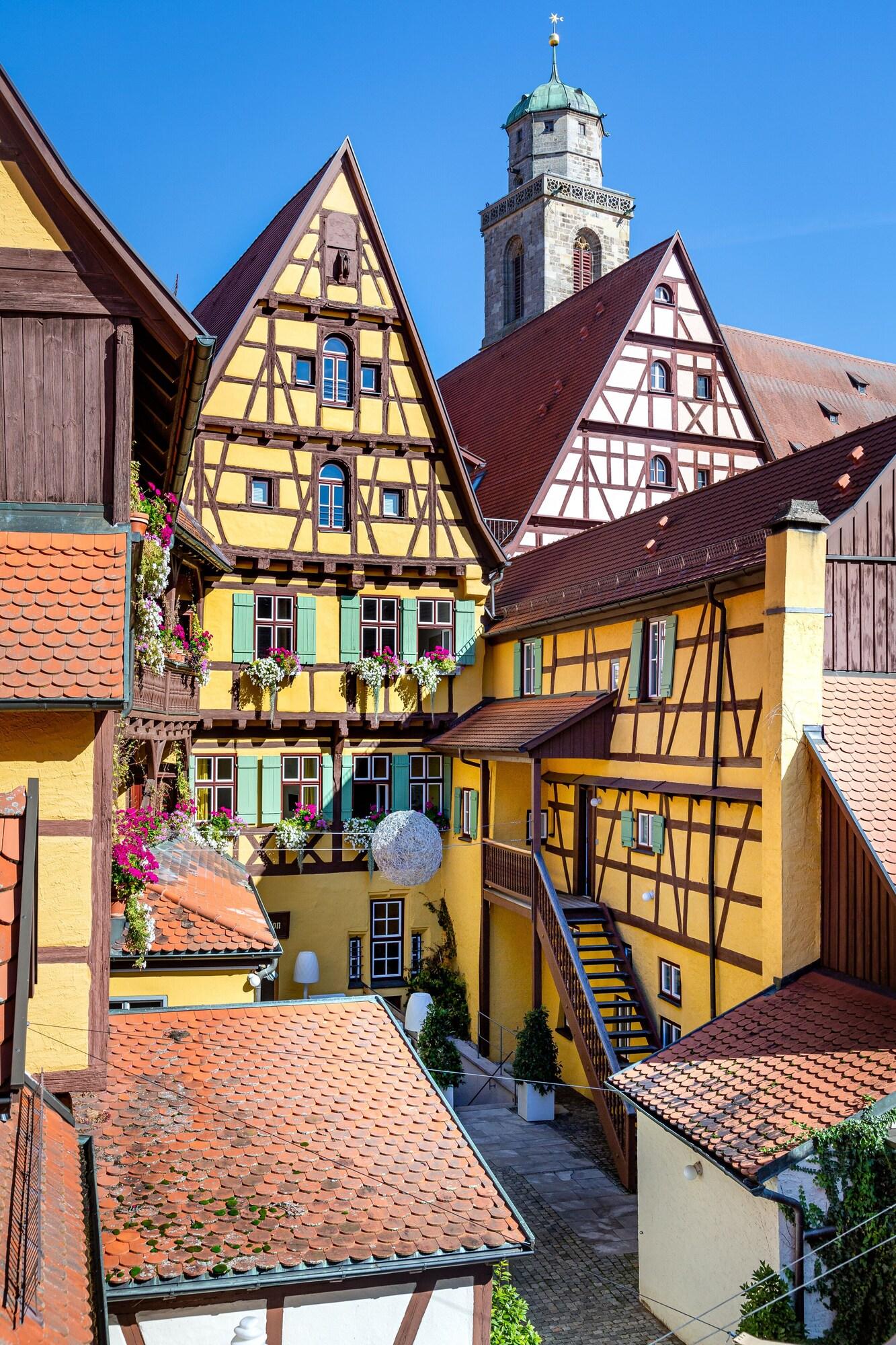 Hezelhof Hotel Dinkelsbuehl Exterior photo