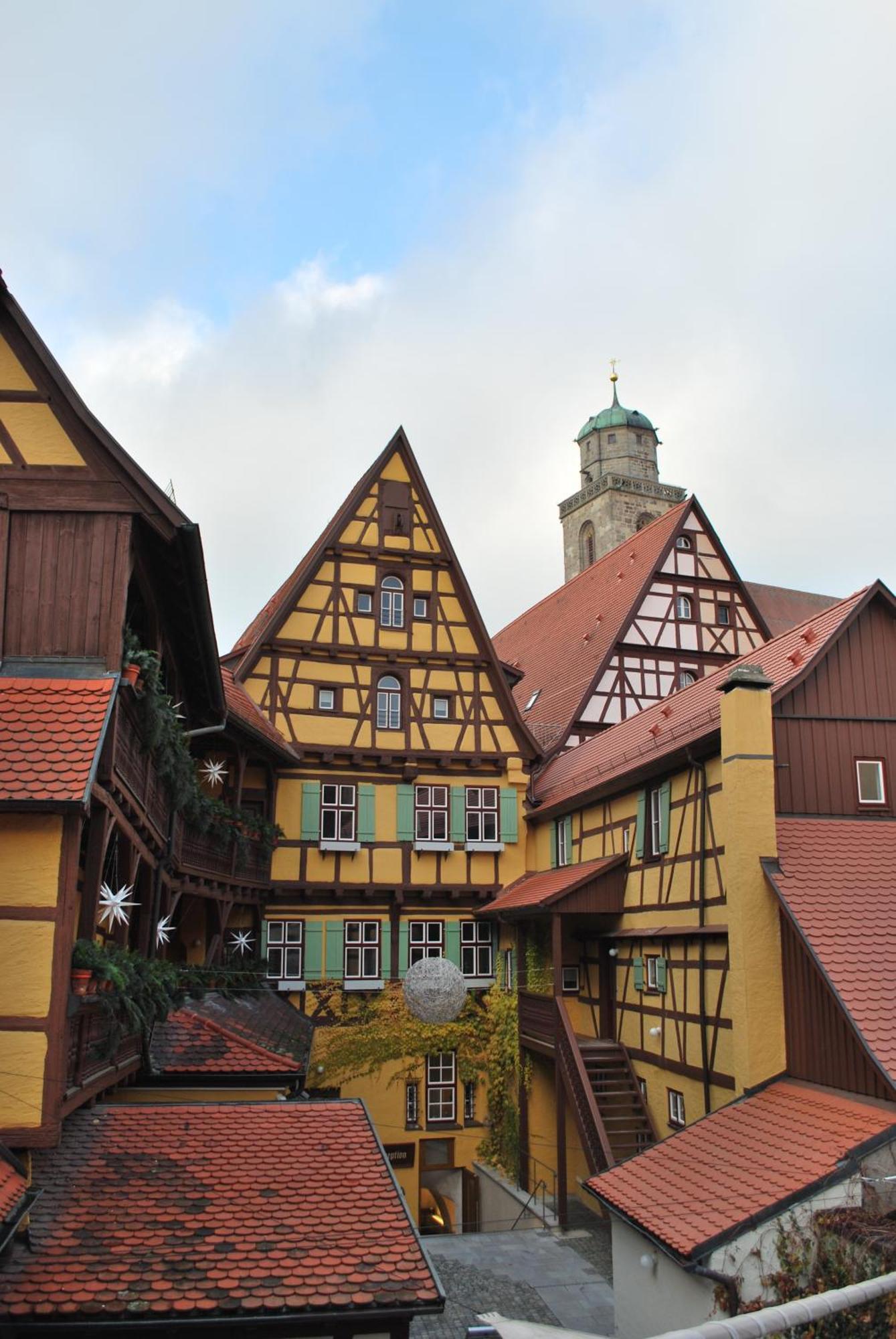 Hezelhof Hotel Dinkelsbuehl Exterior photo